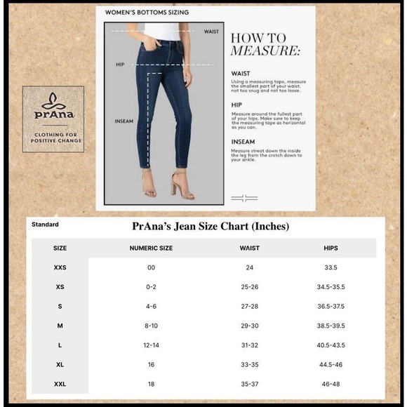 PrAna Mid Rise Skinny Organic Cotton Jeans US Size 10 RG 30W x 31 INSEAM - Picture 8 of 8